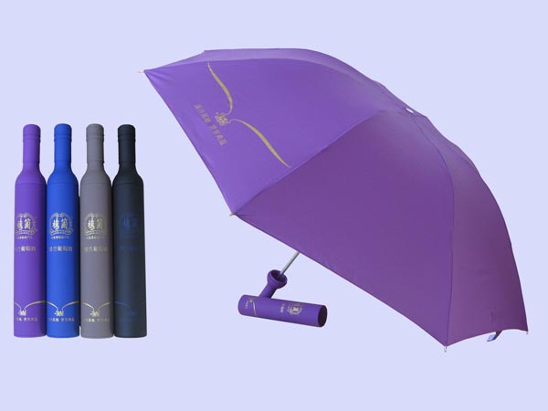 四折瓶子伞